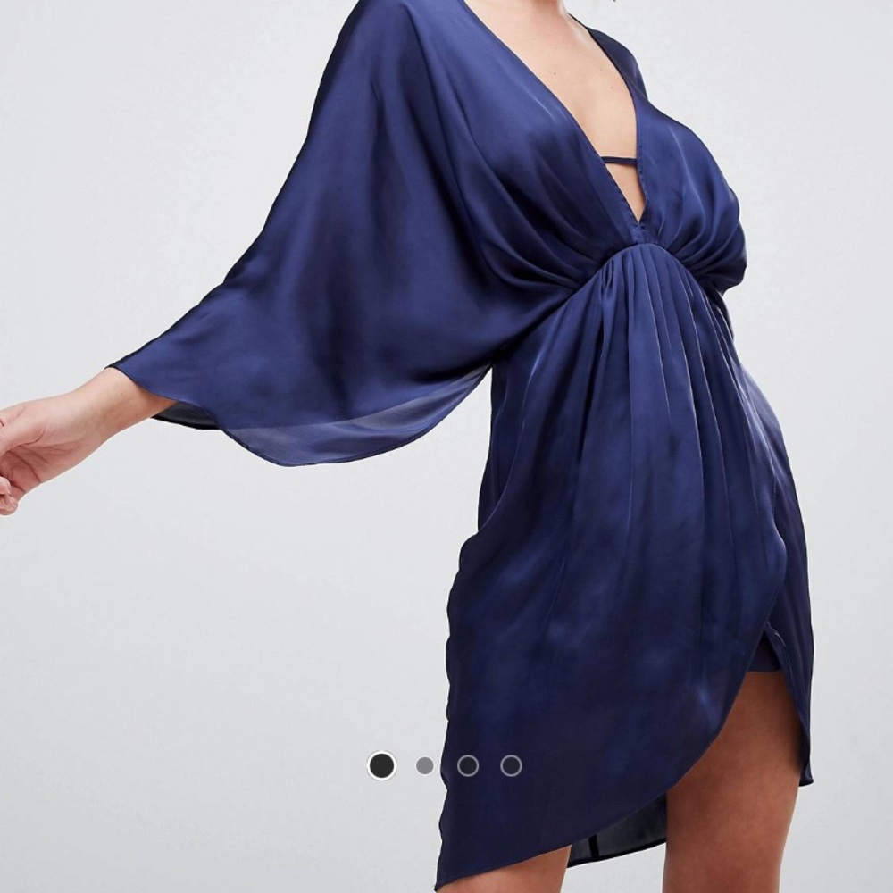 Dark blue ASOS dress